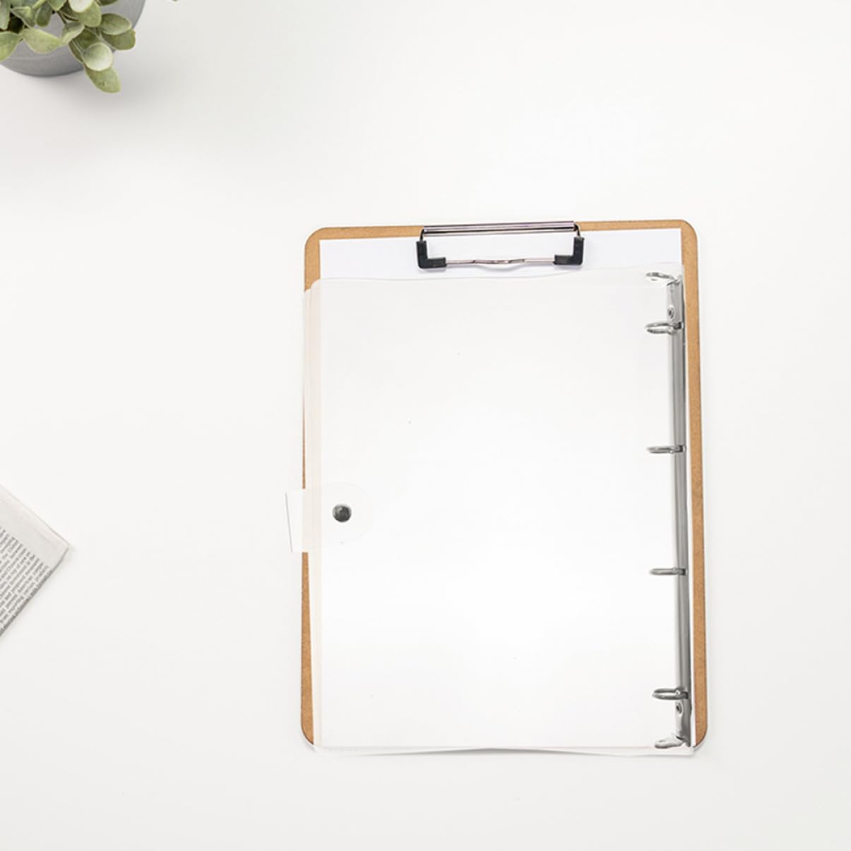 Cartellina Portadocumenti Trasparente 3 Pezzi in Plastico | A4 Binder, Aesthetic Binder, Sheet Protector, File Storage Bag, Back To School Party