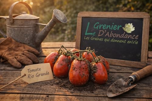 50 graines à semer - Le Grenier d'Abondance - TOMATE Rio Grande - Solanum Lycopersicum