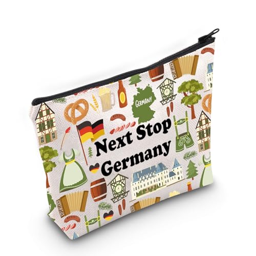 JXGZSO Germany Trip Zipper Bag