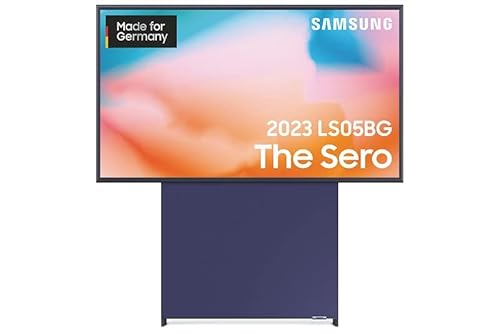 Samsung QLED The Sero 43 Zoll Fernseher (GQ43LS05BGUXZG, Deutsches Modell), drehbarer Bildschirm, mattes Display, erstklassiger Sound [2023]