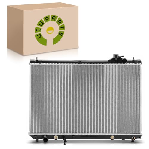 Image of 15.9 * 33.3 * 34.9mm UIU Engine Coolant Radiator Assembly with Transmission Oil Cooler Compatible with Toyota Highlander 2001-2003 V6 3.0L, Highlander 2004-2007 V6 3.3L Replace# 1640020220