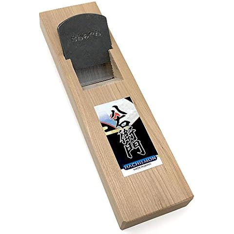 HACHIEMON Mini Wood Planer Hand Tool - Compact and Sharp - Japnese Traditional Design Cover