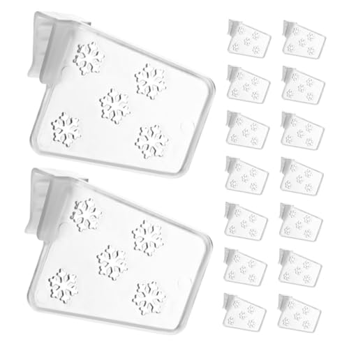 DIYEAH 40 Piezas Caja De Almacenamiento De Tablero Divisor Separadores De Nevera De Plástico Divisores Del Refrigerador De La Cocina Divisor De Armario Transparente El Plastico