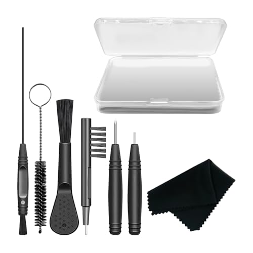 Detergenti Per Dispositivi Audio: Kit Per La Cura Degli Auricolari, Strumenti Per Apparecchi Acustici, Set Completo Con Funzione Di Precisione | Utilizzo Per La Cura Di Routine Delle