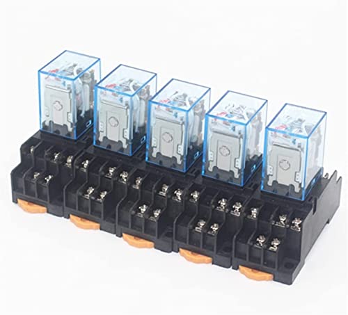 Relais 11pin 3NO 3NC commuter 5A en toute sécurité avec lampe LED témoin