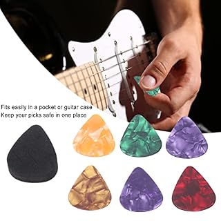 Ensemble de médiators de guitare, kit de support de médiators facile à coller pour la pratique de base - Les Beatles, Paul McCartney, John Lennon, RIngo Starr, George Harrison Ensemble de médiators de guitare, kit de support de médiators facile à coller pour la pratique de base – Image 3