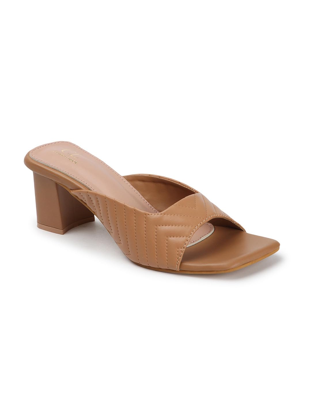 Women Comfortable Casual Sandal with Block Heels, Square Toe for Casual and Wear-image-32