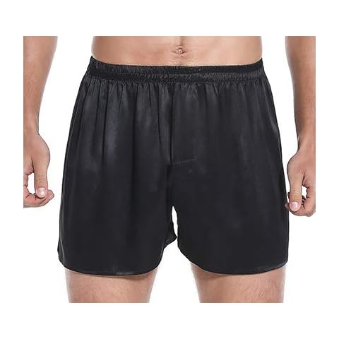 LEPTON 100% Mulberry Silk Boxer Shorts for Comfort Cover