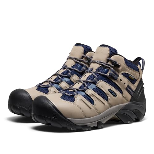 Image of KEEN Utility Men's Lansing Mid Height Steel Toe Waterproof Work Boots