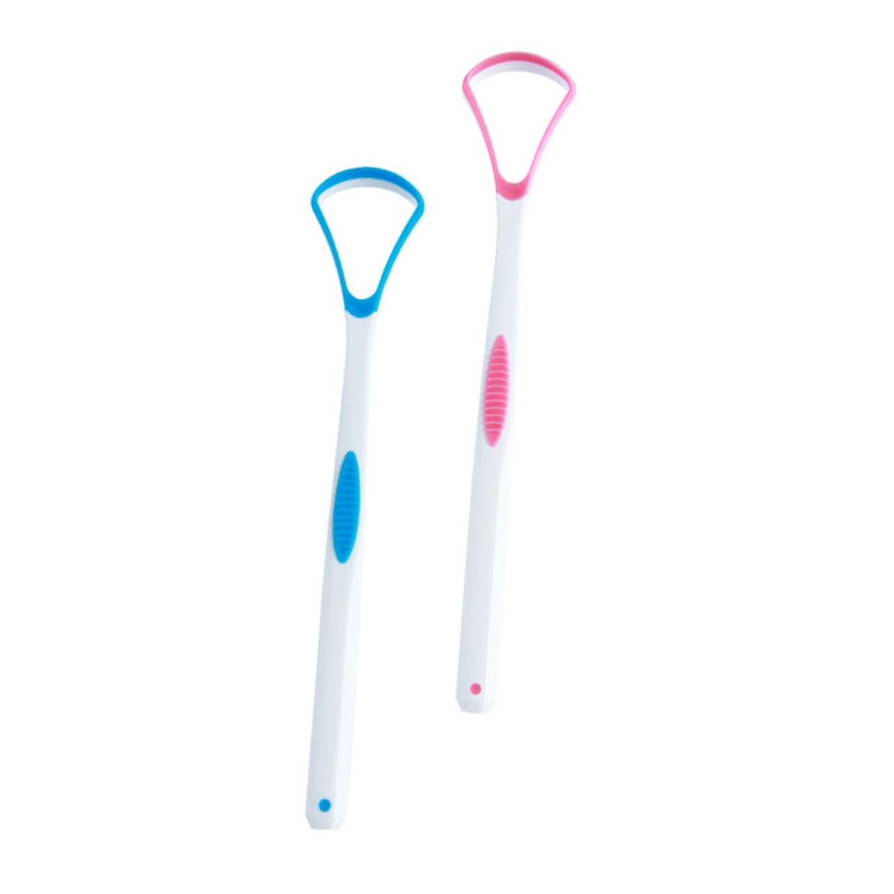FOYTOKI Tongue Scraper for Teens Oral Cleaning Tool Tongue Brush Bad Breath Solution