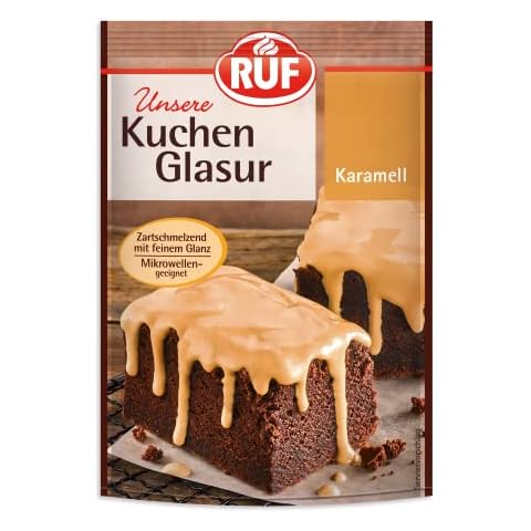RUF Kuchen-Glasur Karamell, zartschmelzend und mit feinem Glanz Cover