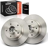 Frankberg 2 disques de frein + 2 roulements de roue essieu arrière entièrement compatibles avec Fluence L3 1,5L-2.0L 2010-2024 M.e.g.a.n.e III Coupé DZ0/1 1.2L-2.0L 2008-2024 Replace# 432001539R