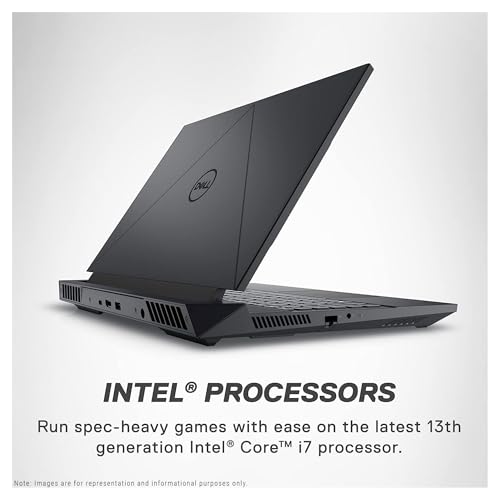 Image of Dell G15 5530 Gaming Laptop, 13th Gen Intel Core i7-13650HX, 64GB DDR5 RAM, 2TB PCIe SSD, 15.6 inch FullHD Display, RTX 4060, Backlit Keyboard, Windows 11 Home, Dark Shadow Gray - NPO Backpack