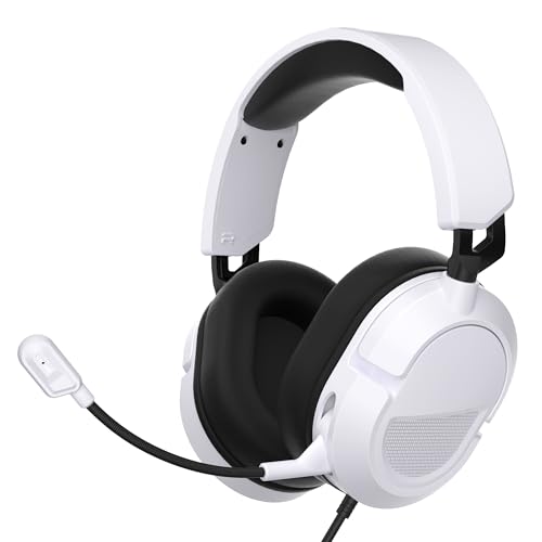 Image of AOC Wired Gaming Headset for Xbox, PS5, PC, HD Mic, Stereo Bass, 79in Cable