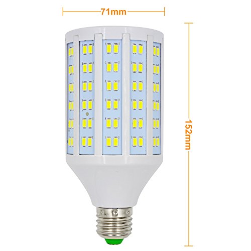 MENGS® E27 25W Lampada LED 180x 5730 SMD LEDs