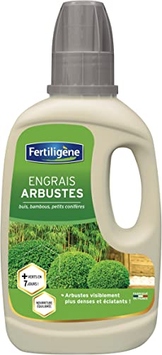 FERTILIGENE FEPO400 Engrais Liquide Arbustes en Pots, Buis et Bambous 400 ml - Arbustes plus vert en 7 jours - 400 ml jusqu'à 28 L de solution diluée