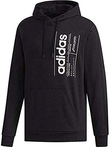 Adidas M BB HDY, Felpa Uomo, Black/White, 3XL