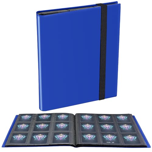 Carpeta De Tarjetas Con 440 Bolsillos, Carpeta De Tarjetas, Tarjetero Y Album De Coleccionista Con Funda Blanco Rojo