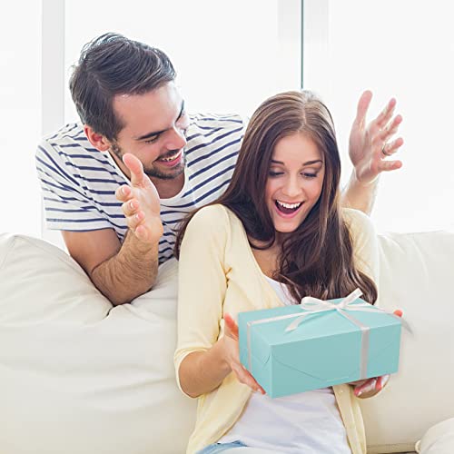 Unicopak Blue Gift Boxes 10 Pack 9.5X6.6X4 Inches, Gift Boxes For Presents, Bridesmaid Proposal Box, Gift Box For Wedding, Birthday, Baby Shower, Anniversary, Graduation, Christmas #TOP4