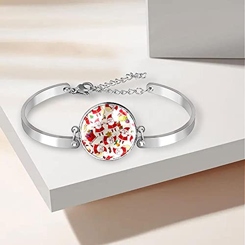 Bangle Armbanden Verstelbare Link Armband Santa Gift - Image 6