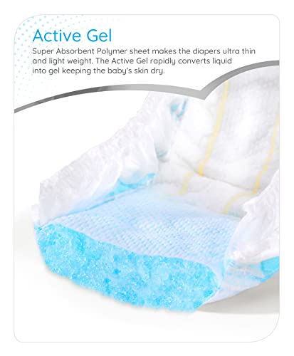 Image of babyhug Pro Bubble Care Premium Pant Style Unisex Diaper Small (S) Size - 70 Pieces, 1 count