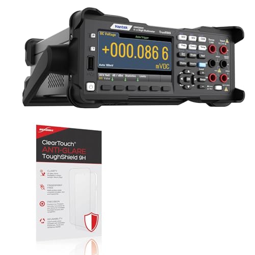 BoxWave Screen Protector Compatible With Hantek HDM3065H - ClearTouch Anti-Glare ToughShield 9H (2-Pack), Anti-Glare 9H Tough Flexible Film Screen Protector