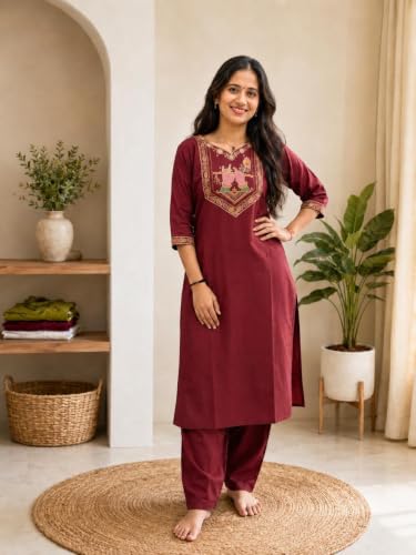 Image of Kurti for Women | Elegant Long Kurtis for Casual, Office, Festive
