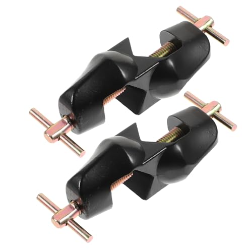 COSMEVIVI Lab Clamp Holder 2pcs Cross Clamps for Laboratory Stand Clamp Boss Head Rod Sturdy Grip Support Clamps