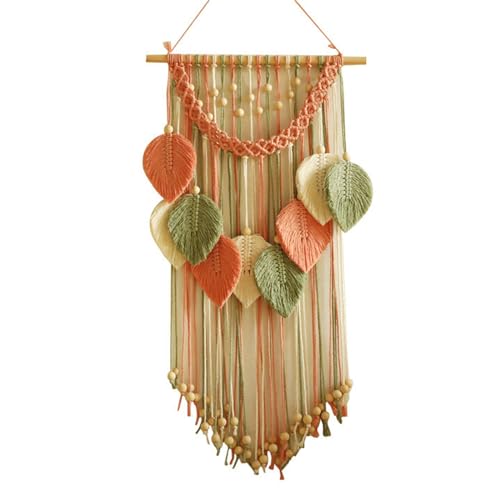 Pompons tentures murales macramé pour habiller un mur vide