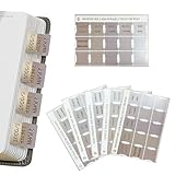 75 Stück Bible Tabs, Laminierte Selbstklebende Bibel-Tabs als Griffregister, Bibelregister für Frauen, Bibel Marker & Bibel Zubehör für Bible Study, Studium, Journal und Markierungen