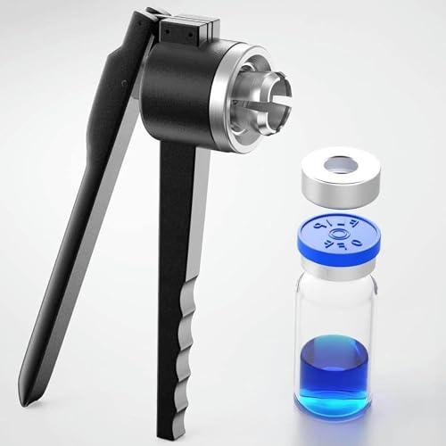 Máquina prensadora manual, herramienta de acero inoxidable de estanqueidad ajustable para sellado rápido de tapas de botellas