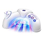 2025 6.0 Nagelpilz Lasergerät【Intelligentes 3 Zeit- 30s/60s/99s】【Duale Wellenlängentechnologie - 470nm Blau & 905nm Infrarot】Ultraportables Faltdesign(White) Antimykotischer Laser