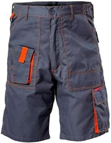 LAHTI PRO LPAS1S - Pantalones cortos de trabajo para verano, grafito, EN ISO 13688, talla S/48, gris oscuro