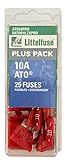 Littelfuse ATO10PRO ATO BP PRO Fast-Acting Automotive Blade Fuse - 25 Piece