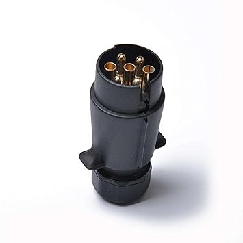 VMS INDIA 7 Pin Trailer Connector Plug Socket Receptacle Caravan RV Towing Wiring