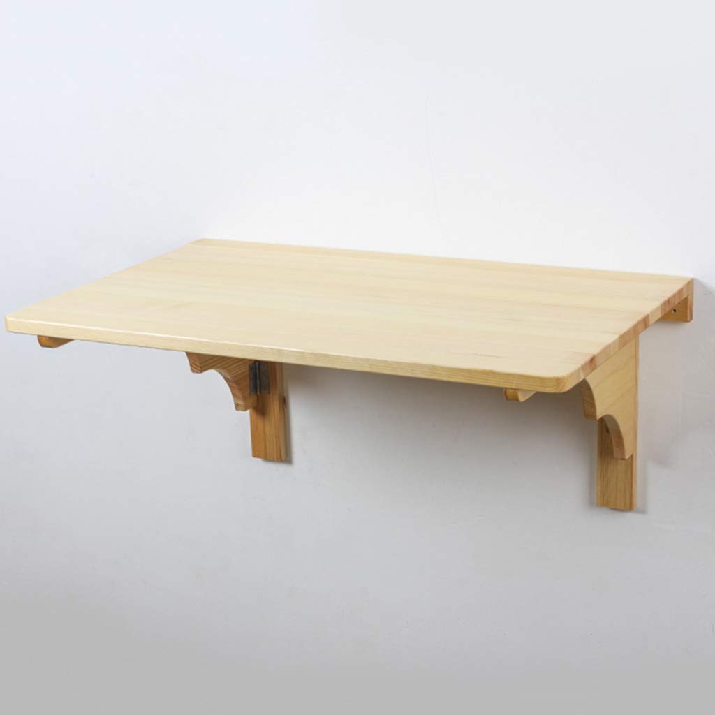 Bureau d'ordinateur mural pliable rabattable avec support robuste