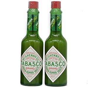 Tabasco, Milde Groene Pepersaus, 57 ml, 2-pack