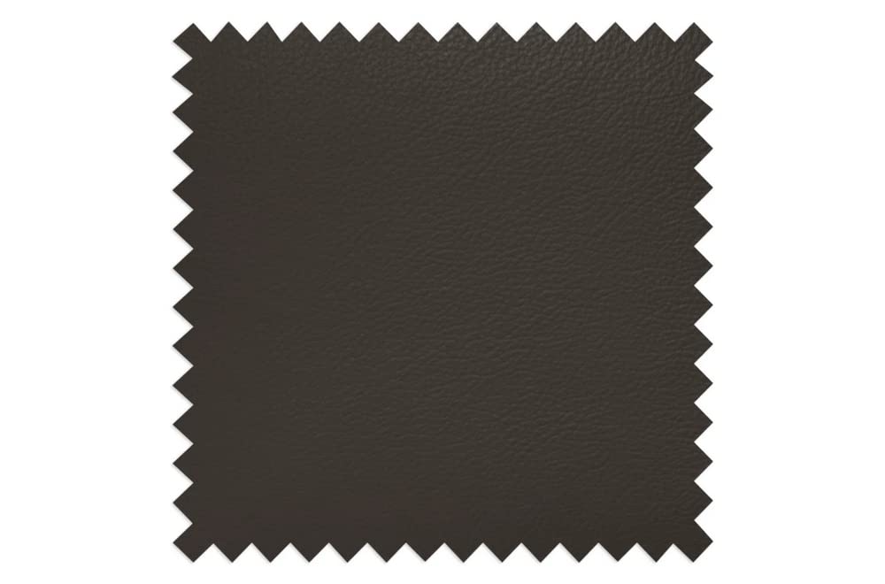 Canapé d'angle en Cuir de Luxe Italien, 5 Places BERTI, Chocolat, Angle Gauche