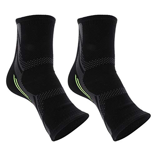 BESPORTBLE 1 par de Suporte de Tornozelo Cinta de Tornozelo Meias de Compressão Mangas de Compressão