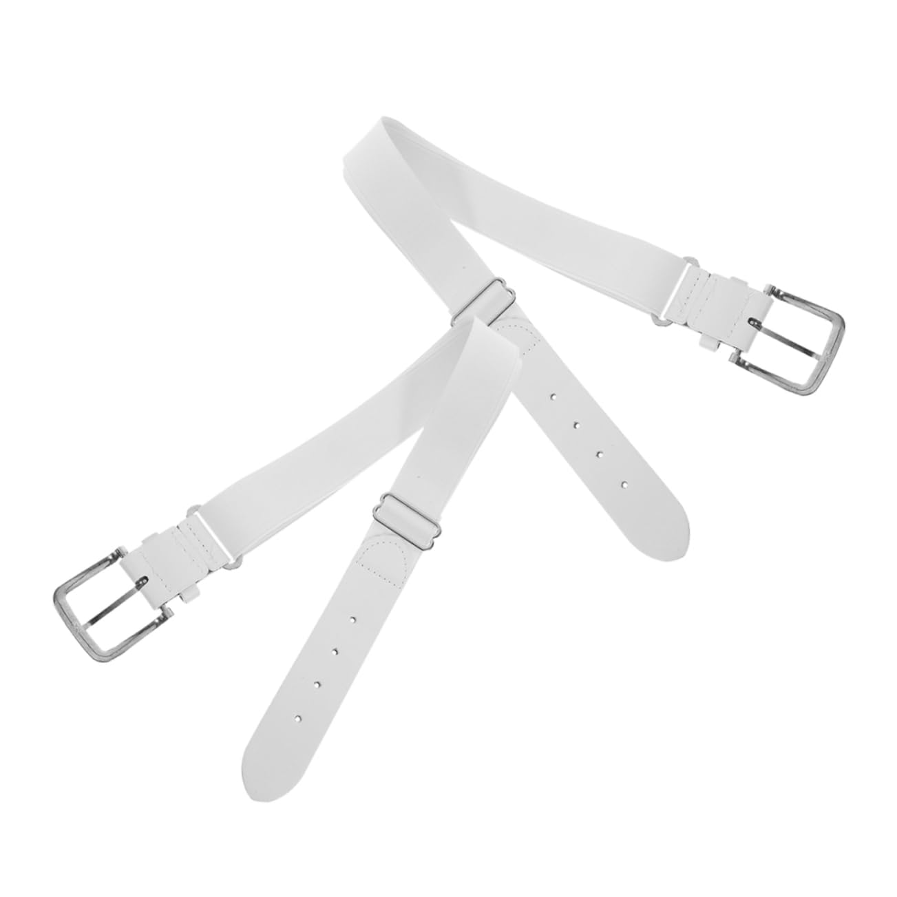 Happyyami Softballs Belt for Girls Boys Baseball Belt Stretchable Elastic Imitation Leather Steel Versatile Sport Accessory