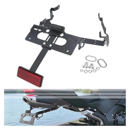 Support de plaque d'immatriculation moto arrière pour virées et circuits CBR600RR