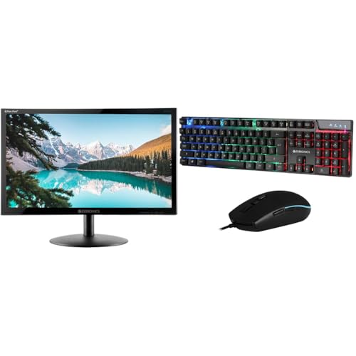 Image of ZEBRONICS Zeb-V19Hd 18.5 Inch (46.99 Cm) Led Monitor with Supporting Hdmi, Vga Input, Hd 1366 X 768