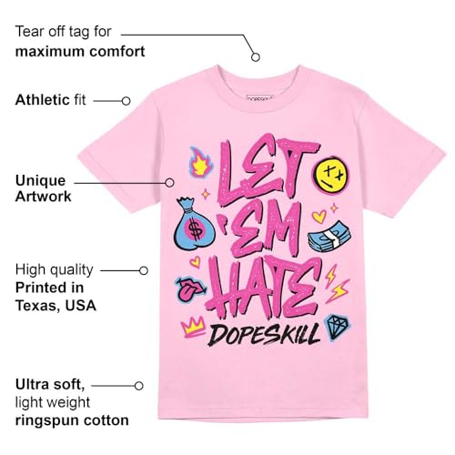 Image of DopeSkill Graphic Tee Streetwear Hip Hop Hypebeast Unisex T-Shirt Sneaker Colour Matching Shirts Inspired Motivation Quotes