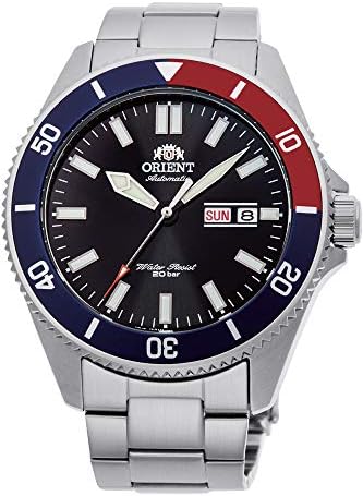 Orient Kano/Big Mako Men's Automatic Manual Winding Mechanical Sports Steel Silicone Wrist Watch - Underwater