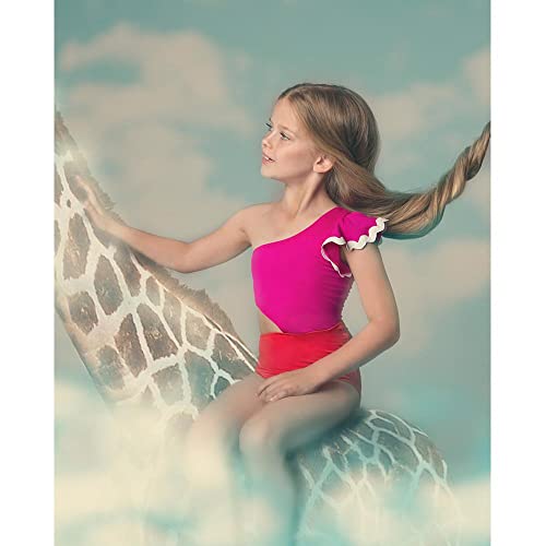 Image of Nessi Byrd - Girls Swimsuit, One Piece Colorful Kids Swimsuit Quick Dry Italian Fabric - Made in Europe