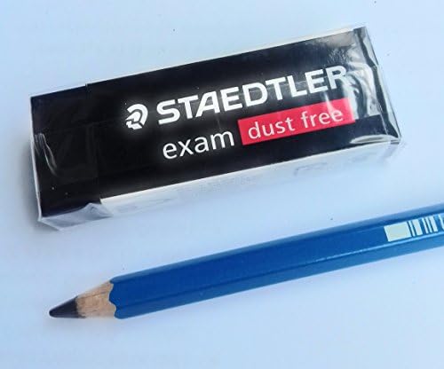 STAEDTLER Staedtler Large Exam Dust Free Pencil Eraser (526 E20) Pack of 5 Erasers