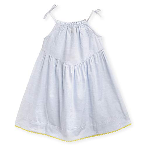 Image of Cotton Blend Kids Halter Neck A-Line Dress