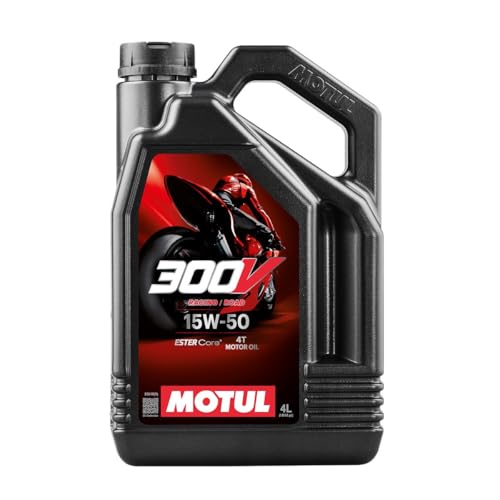 Aceite de motor sintético Motul 300V 15W50 4L miniatura 2