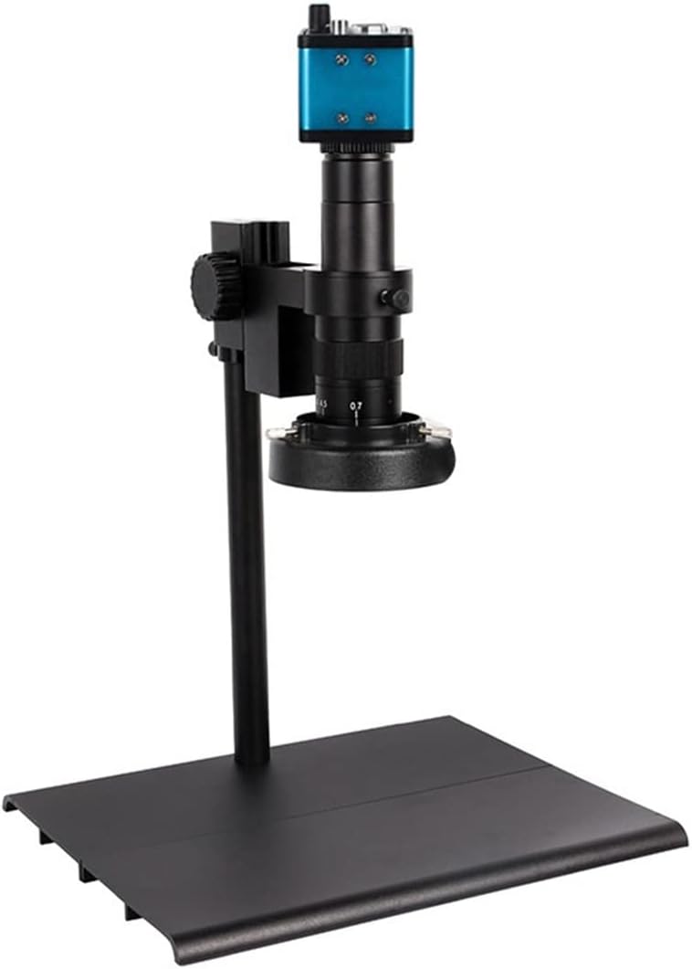 Microscopes Equipment Digital Video Monocular Microscope Set 180X/130X C-Mount 13MP/38MP/48MP 4K HDMI USB Camera(Bracket Lens)