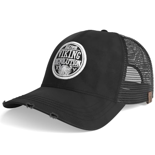 Viking Revolution Trucker Hat - Black - 1 Count